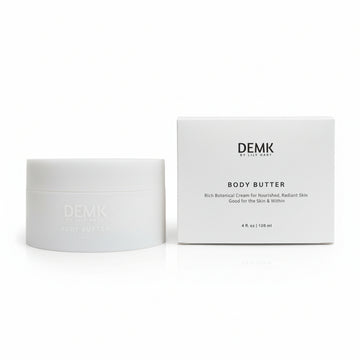 DEMK By Lily Hart Body Butter jar and box set — beef tallow and shea butter for dry skin.