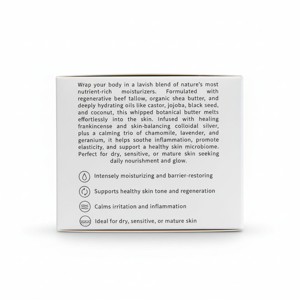 DEMK Body Butter — Restorative Tallow Body Soufflé